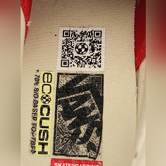 Vans Black and White Women's Sneakers - Picture 11 of 12